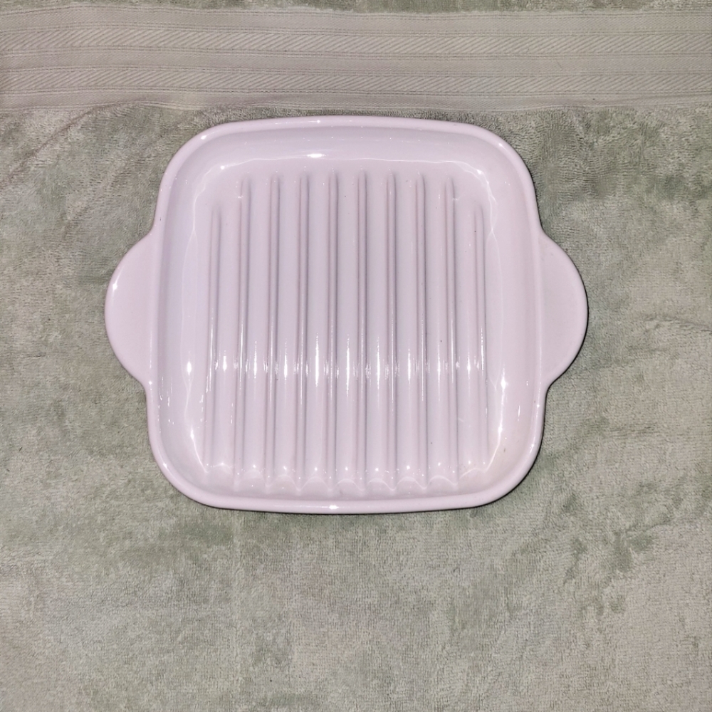 ✨ Host Pick✨ White Glass Serving Dish